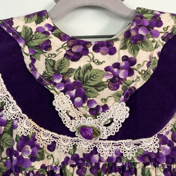 Little Princess Vintage Girls Dress Size 6 - Picture 3 of 7